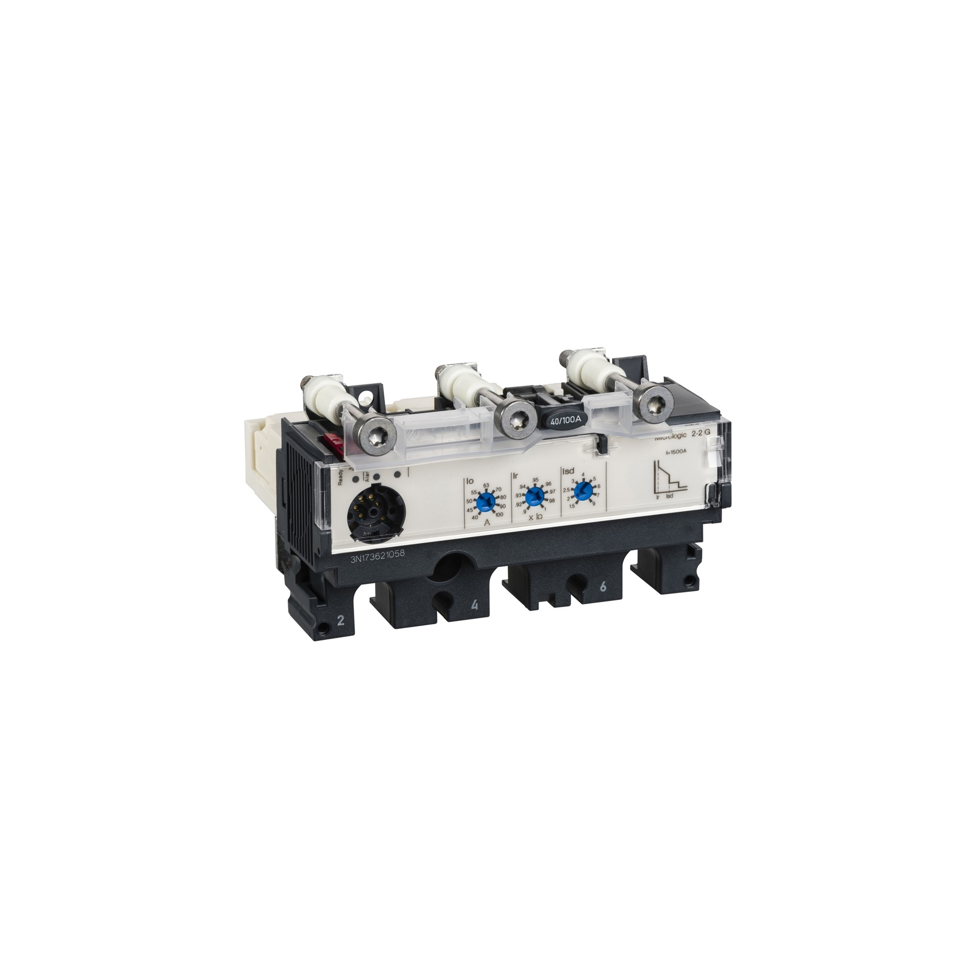 Unidad de control ComPacT NSX250 protección de generador 250A 3P MicroLogic 2.2G LV431475 — Schneider Electric — Schneider Electric