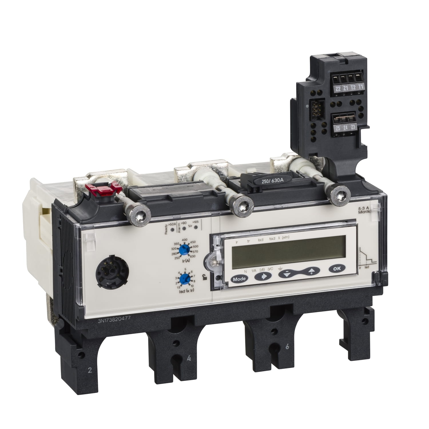 Unidad de control ComPacT NSX protección de distribucion 630A 3P MicroLogic 5.3A LV432090 — Schneider Electric — Schneider Electric