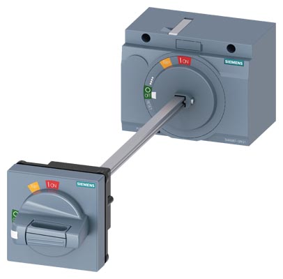 Accionamiento Giratorio para Puerta Estandar IEC IP65 con Enclavamiento de Puerta 3VA9267-0FK21 — Siemens — Siemens