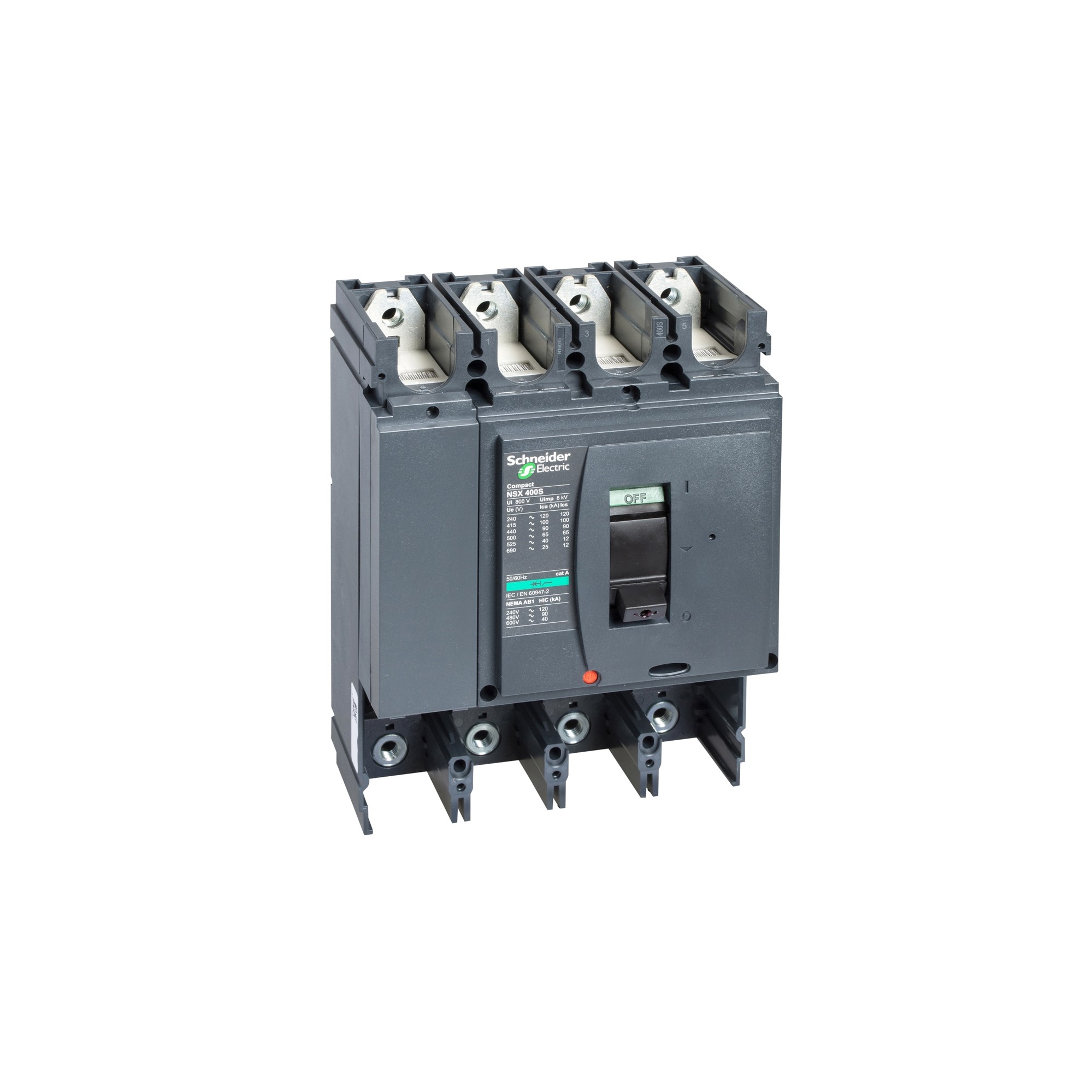 Interruptor caja moldeada 4P 36kA COMPACT NSX 43241559 Schneider — Schneider