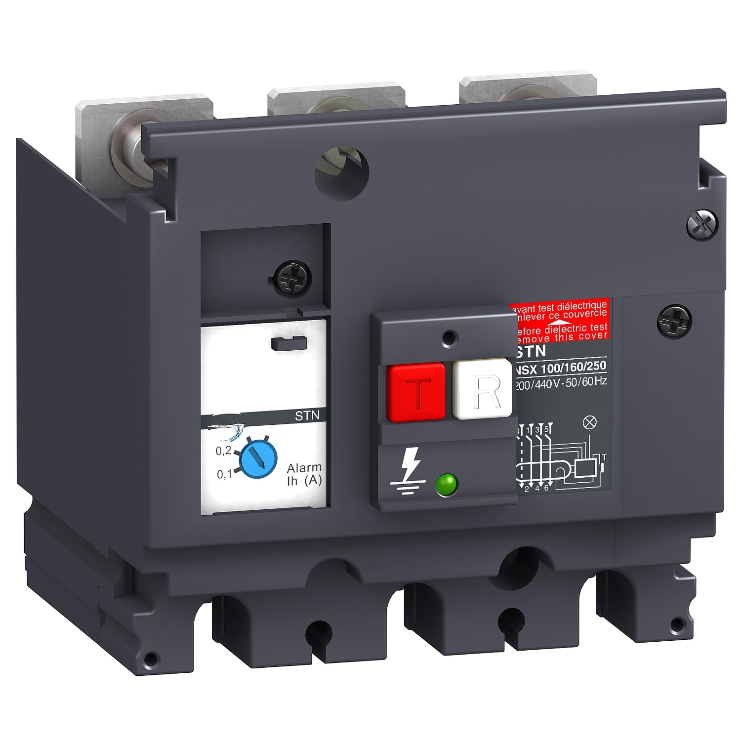 Interruptor caja moldeada 3P 200-440V LV 200-440V Schneider — Schneider