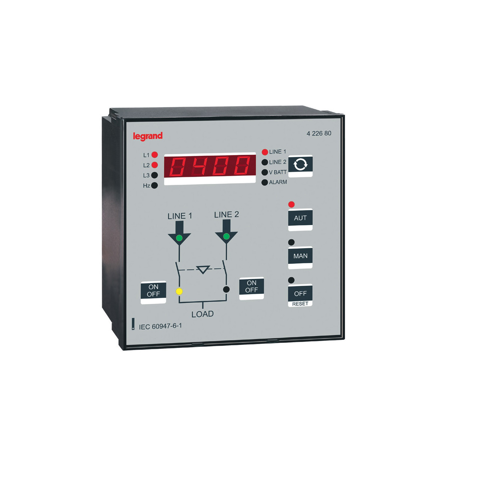 Interruptor caja moldeada 422680 Legrand — Legrand