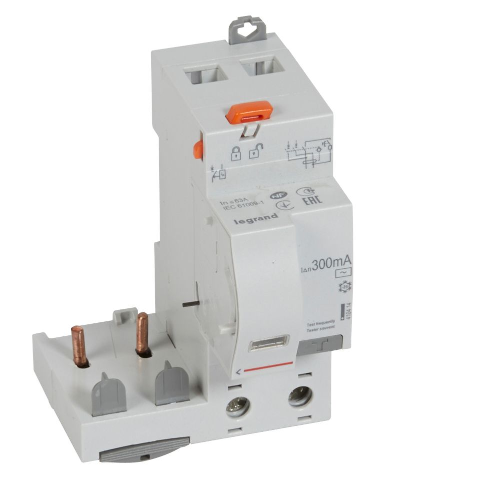 Bloque DX3 Diferencial Bipolar Adaptable para Interruptores Automaticos 1 Modulo/polo 410414 — Legrand — Legrand