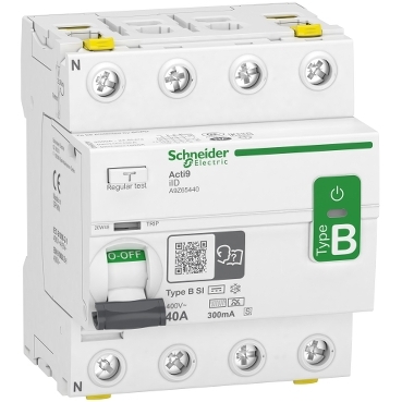 Interruptor Diferencial Iid 4P 40A 300mA Clase B-super Inmunizado A9Z65440 — Schneider Electric — Schneider Electric
