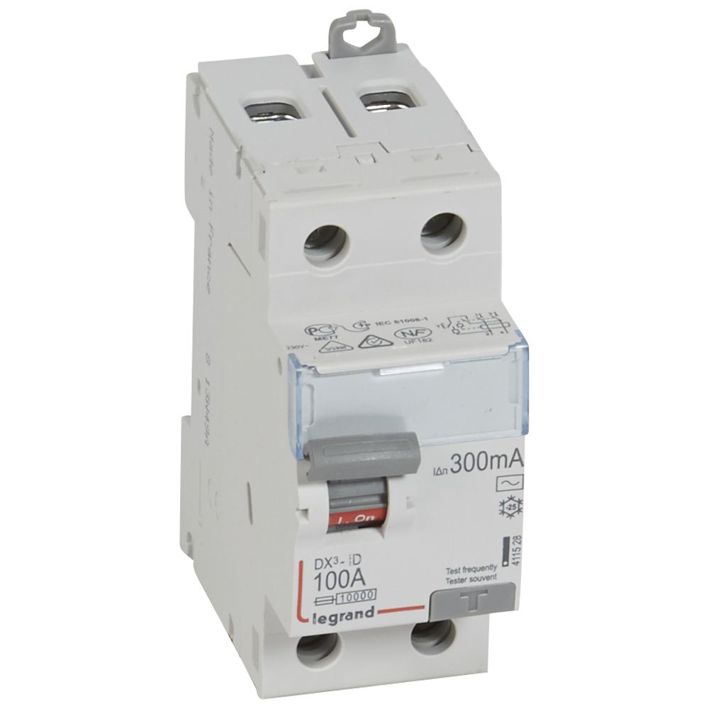 Interruptor DX3 Diferencial Tipo AC Bipolar 411528 — Legrand — Legrand