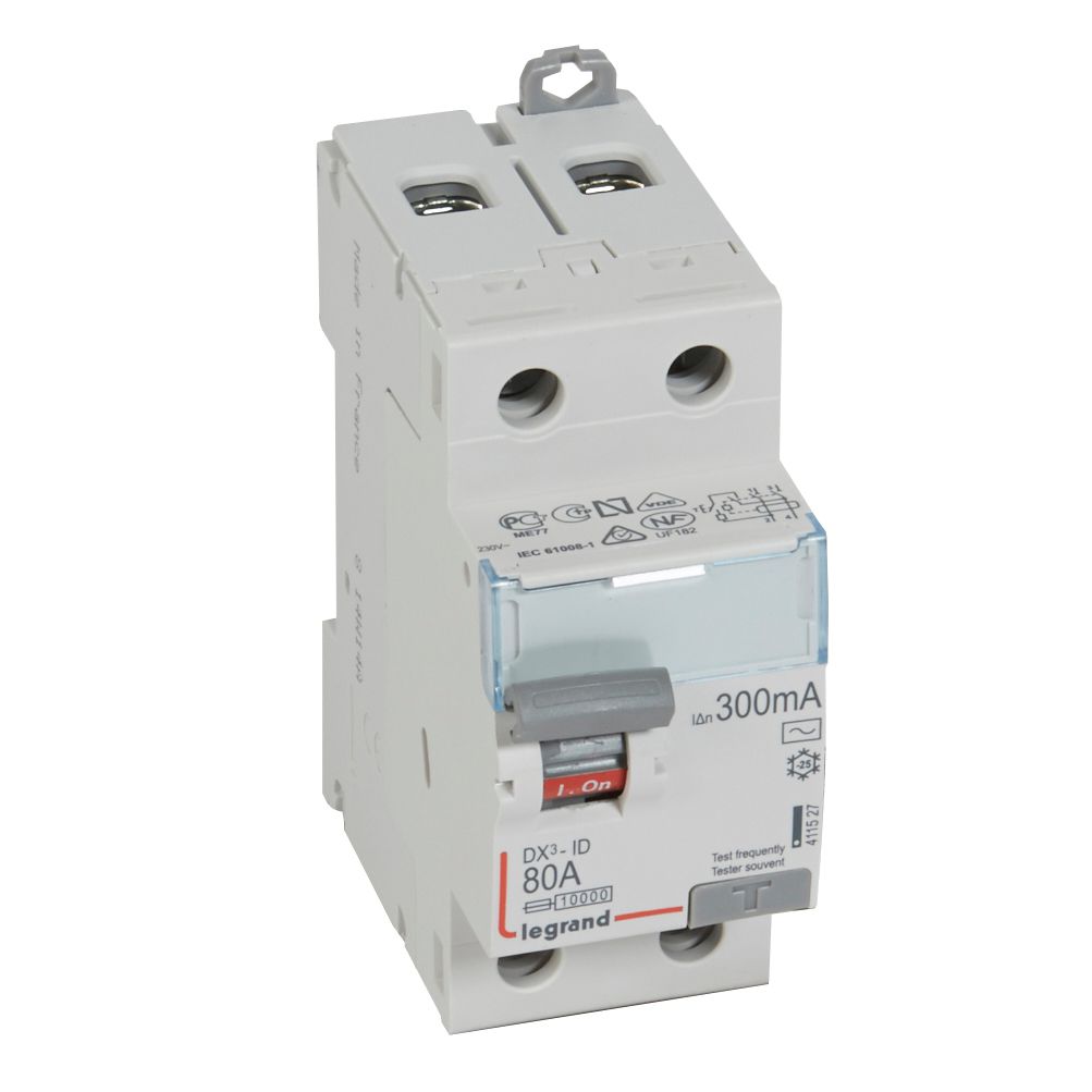 Interruptor DX3 Diferencial Tipo AC Bipolar 411527 — Legrand — Legrand