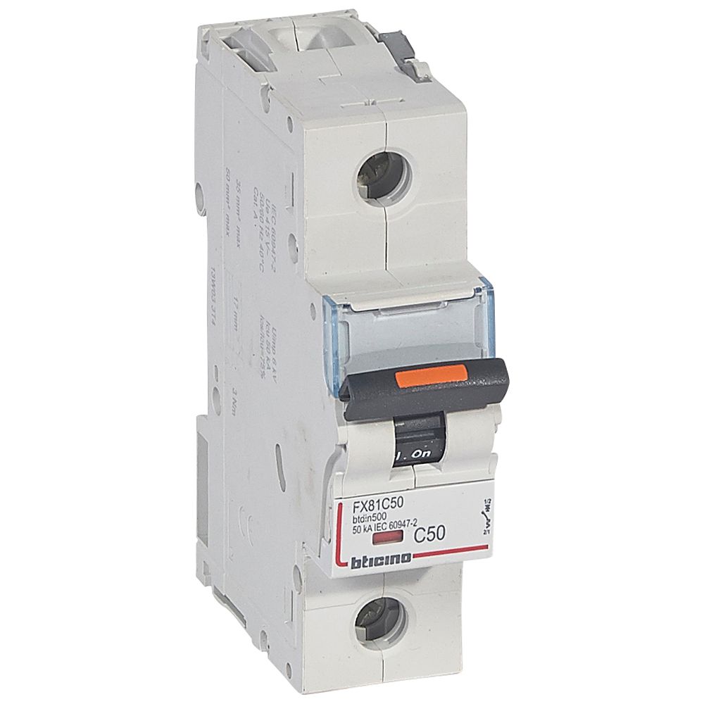 Interruptor automático 1P 25kA curva D DX3 409812 Legrand — Legrand