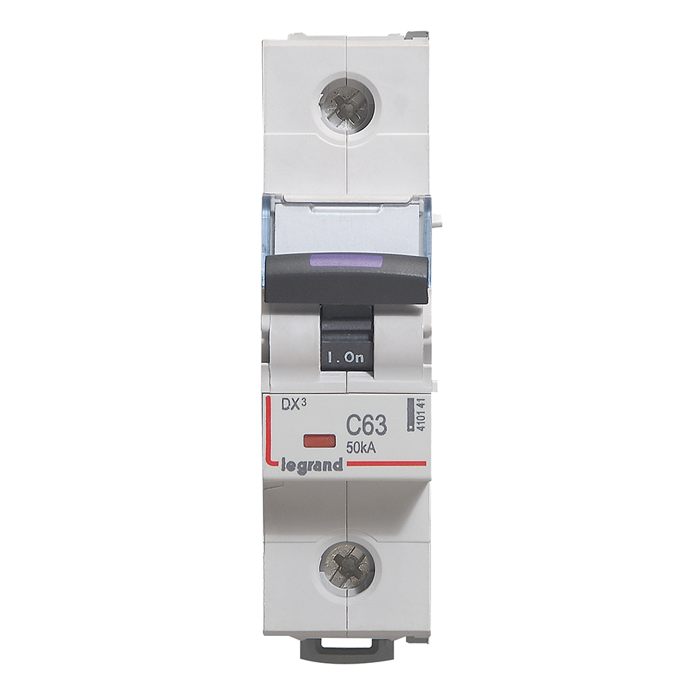 Interruptor automático 1P 50kA curva C DX3 410141 Legrand — Legrand