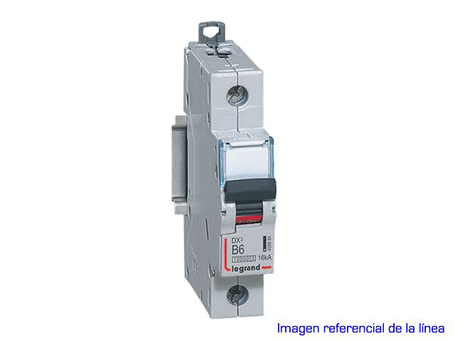 Interruptor automático 1P 16kA curva B DX3 408868 Legrand — Legrand