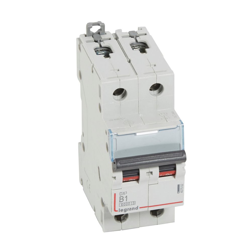 Interruptor automático 2P 10kA curva B DX3 407502 Legrand — Legrand