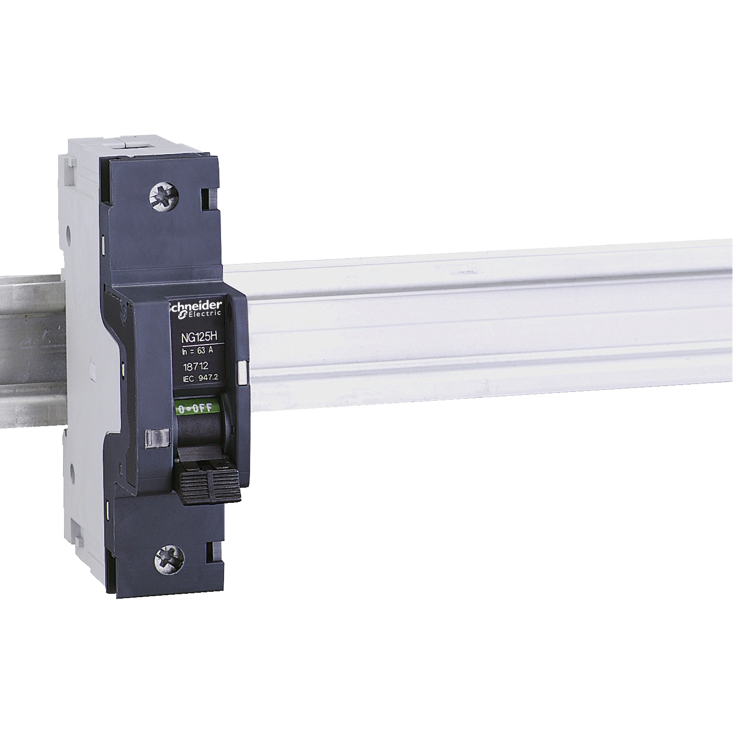 Interruptor automático 1x16A 36kA curva C NG125H Schneider — Schneider Electric