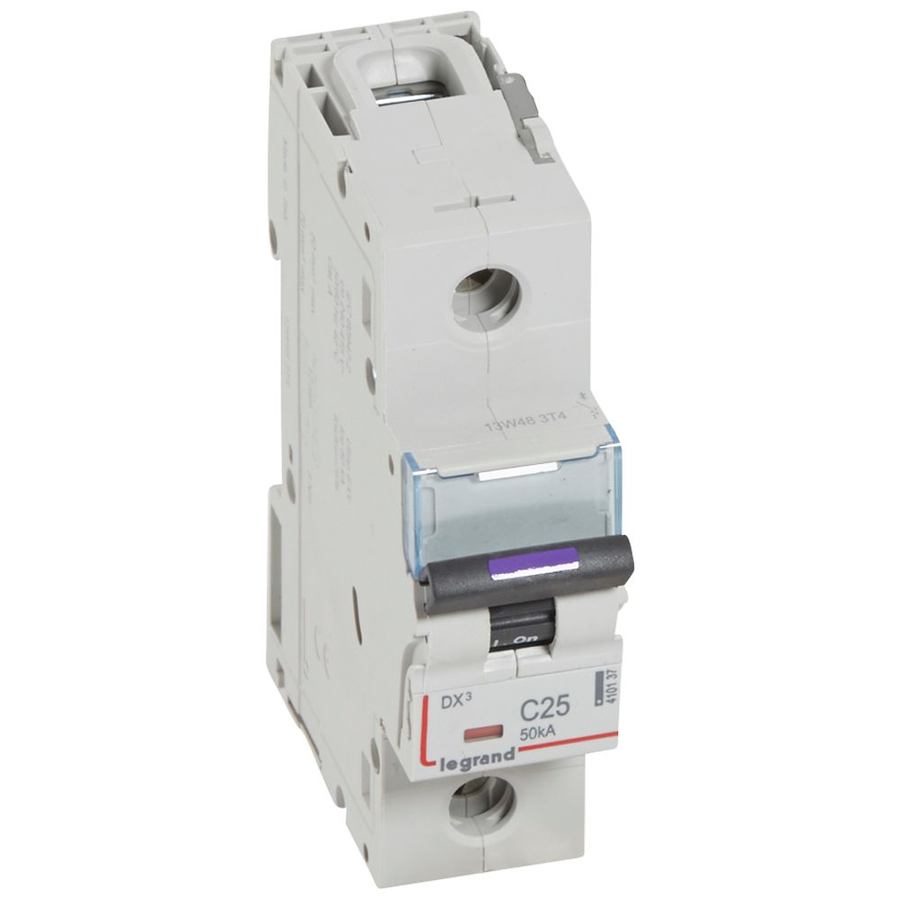 Interruptor automático 1P 50kA curva C DX3 410137 Legrand — Legrand