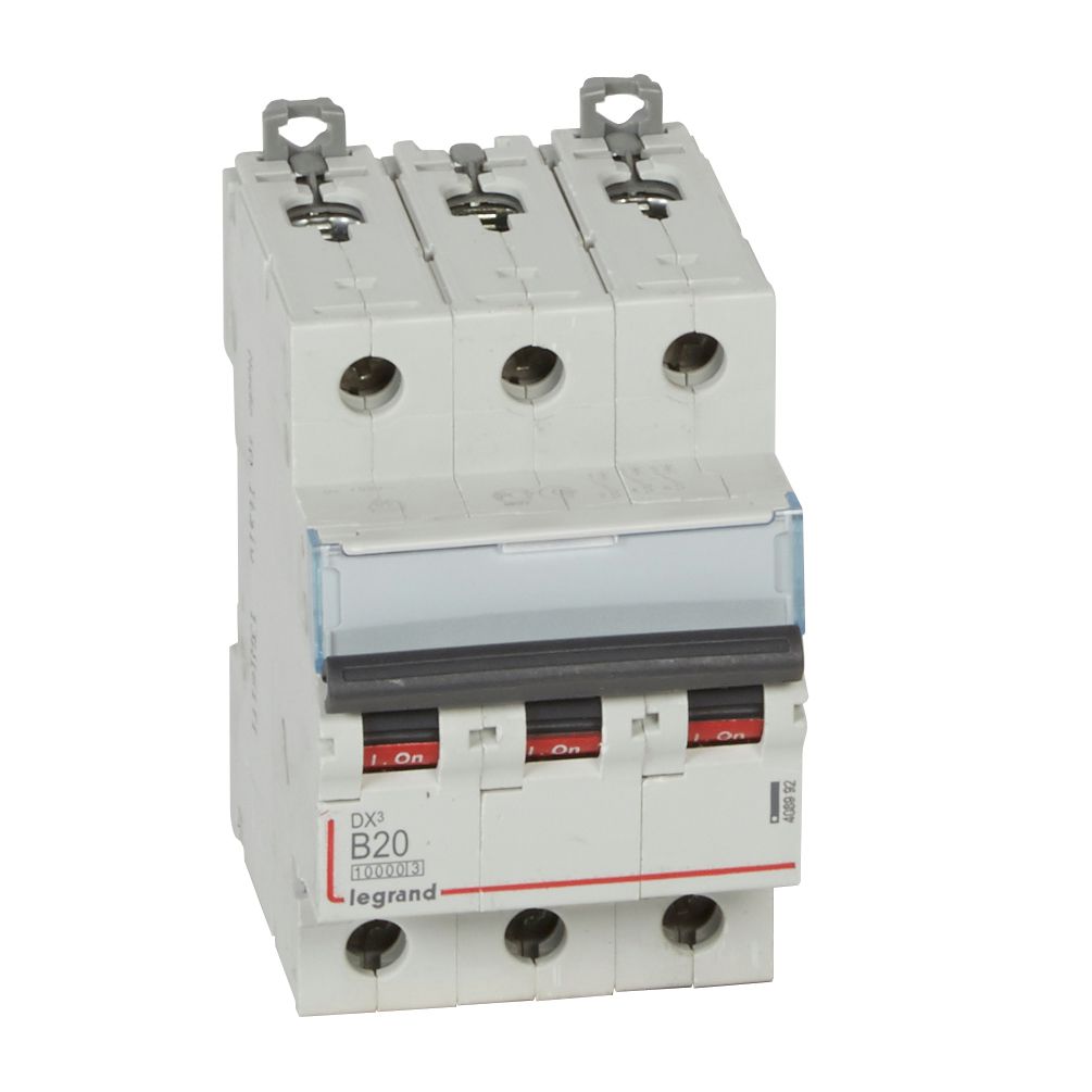 Interruptor automático 3P 16kA curva B DX3 408992 Legrand — Legrand
