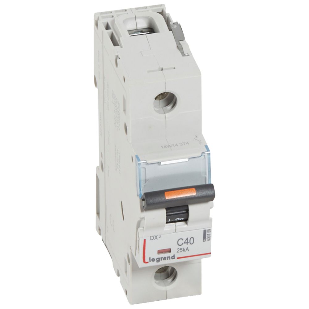 Interruptor automático 1P 25kA curva C DX3 409759 Legrand — Legrand