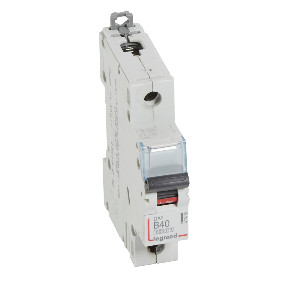 Interruptor automático 1P 10kA curva B DX3 407436 Legrand — Legrand