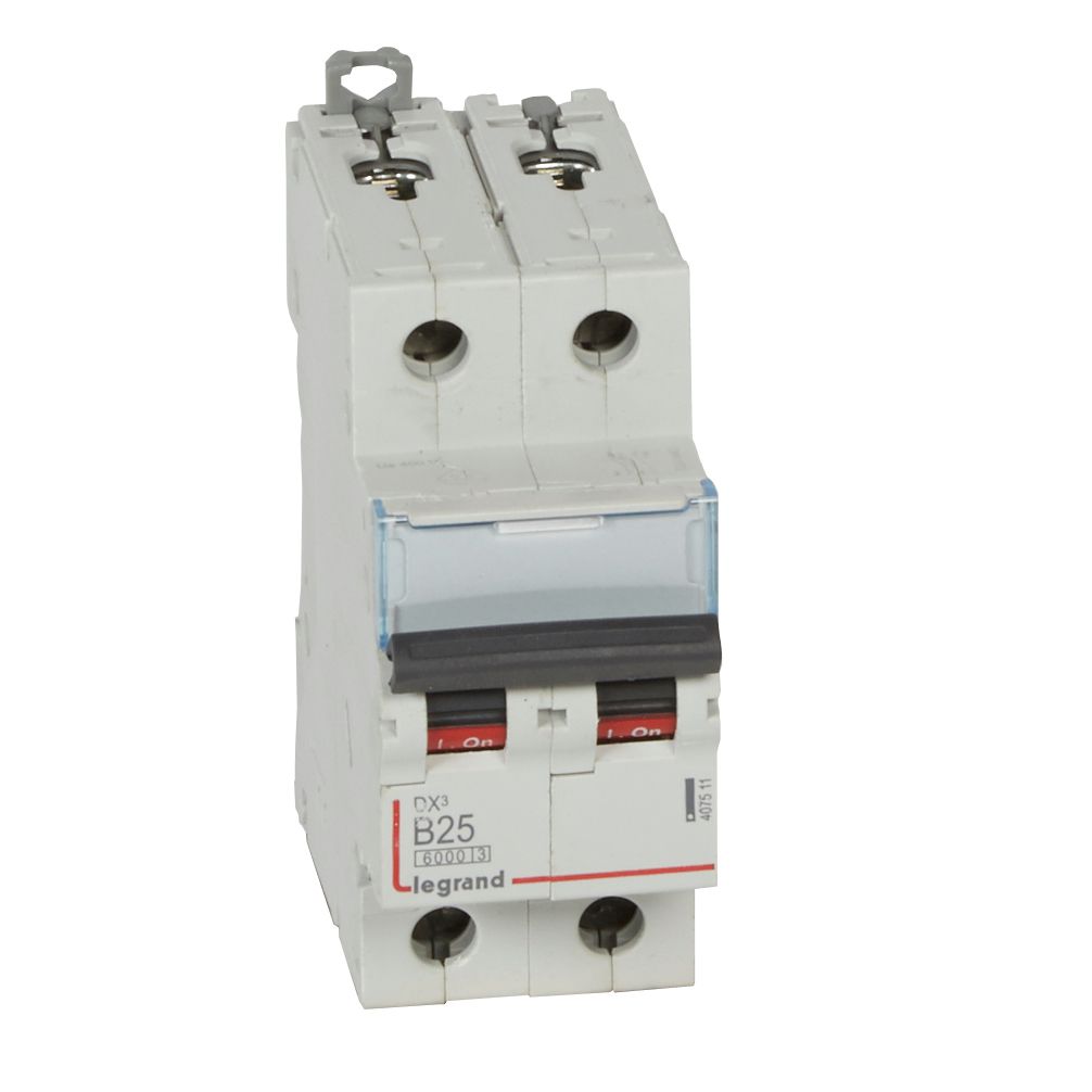 Interruptor automático 2P 10kA curva B DX3 407511 Legrand — Legrand
