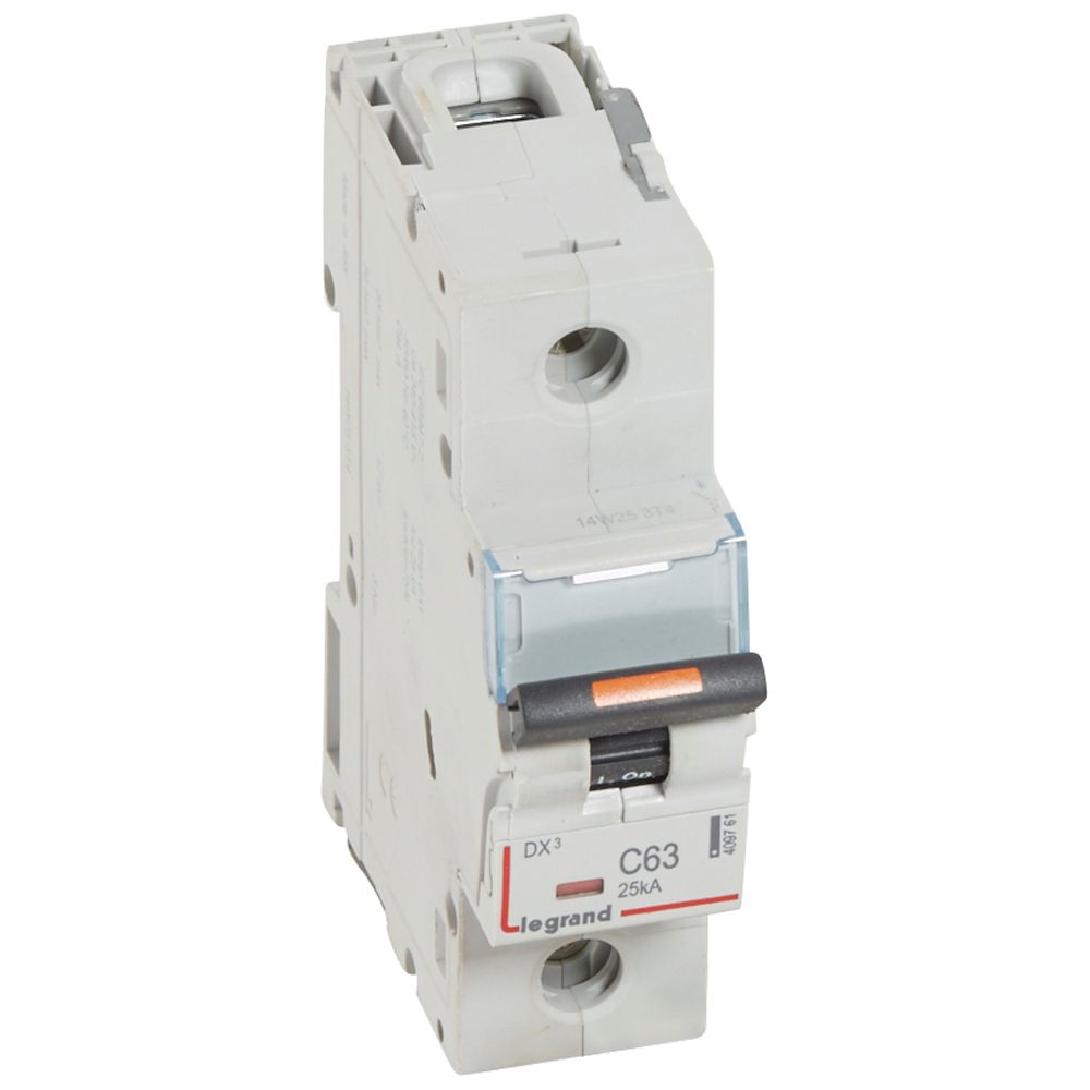 Interruptor automático 1P 25kA curva C DX3 409761 Legrand — Legrand