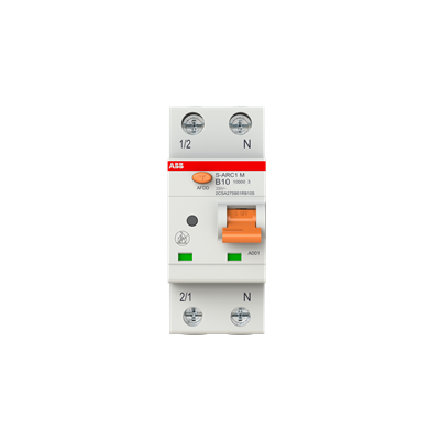 Interruptor y Detector de Arco Electrico 1x10A Curva B 10K 2CSA275901R9105 — ABB — ABB
