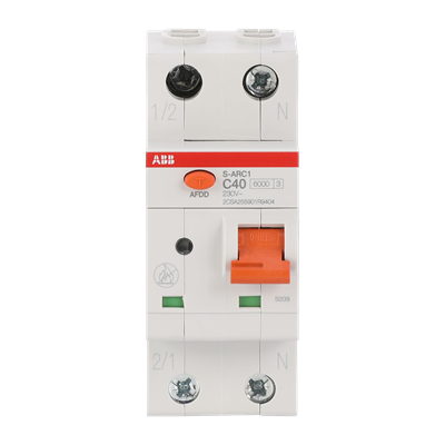 Interruptor y Detector de Arco Electrico 1x40A Curva C 6K 2CSA255901R9404 — ABB — ABB