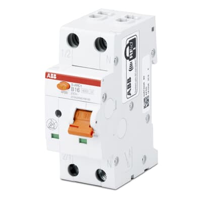 Interruptor y Detector de Arco Electrico 1x25A Curva B 6K 2CSA255901R9255 — ABB — ABB