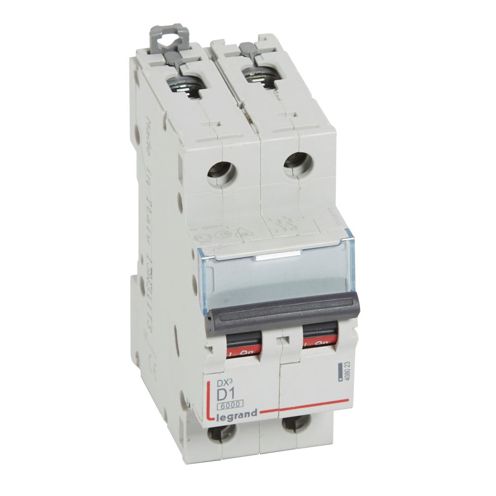 Interruptor automático 2P 10kA curva D DX3 408023 Legrand — Legrand