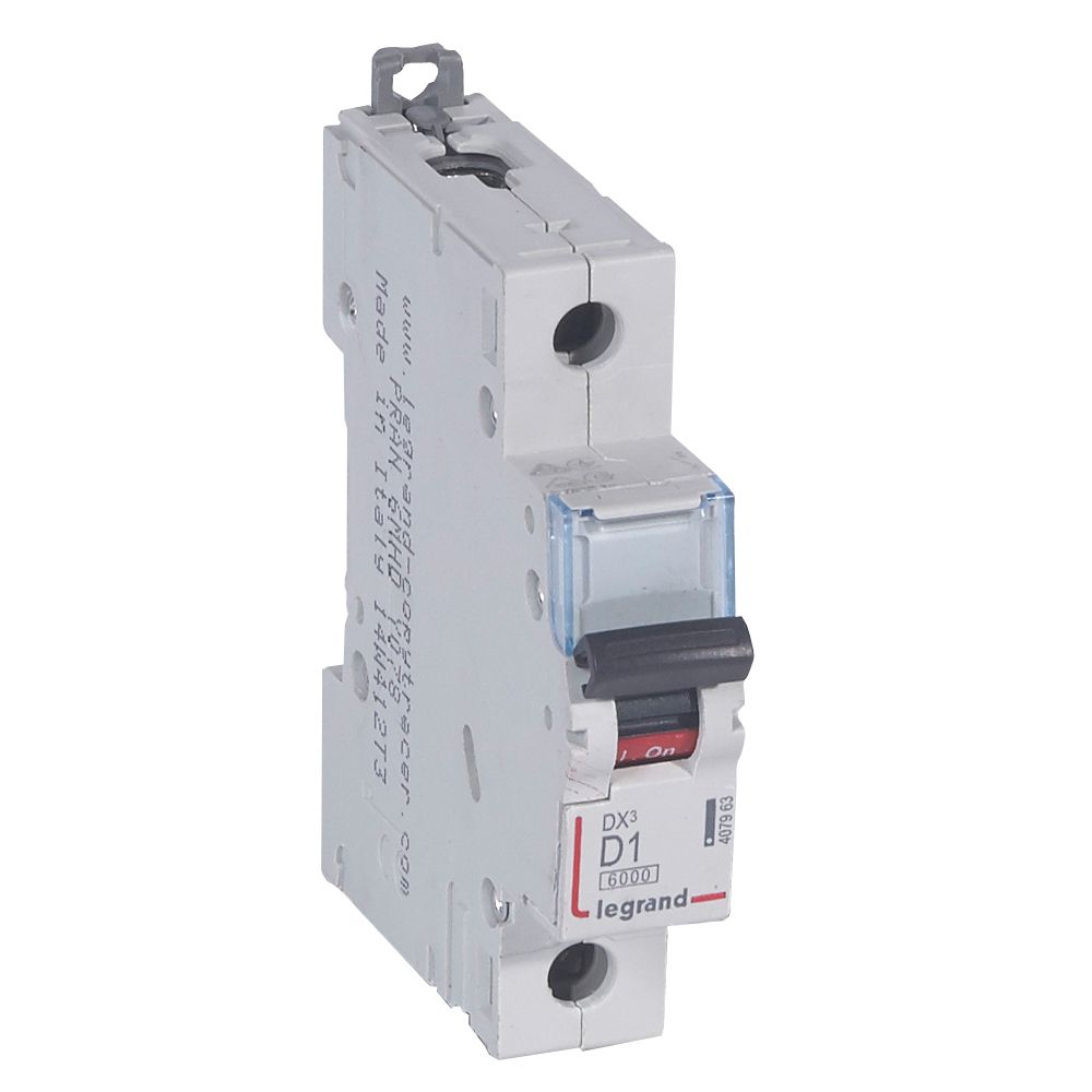 Interruptor automático 1P 10kA curva D DX3 407963 Legrand — Legrand