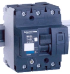 Interruptor automático 3x25A 50kA curva C 18802 Schneider — Schneider