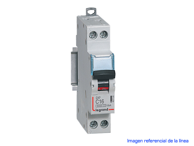Interruptor automático 1P 10kA curva C DX3 407734 Legrand — Legrand