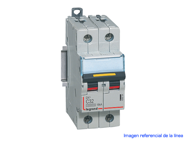 Interruptor automático 2P 16kA curva C DX3 409198 Legrand — Legrand