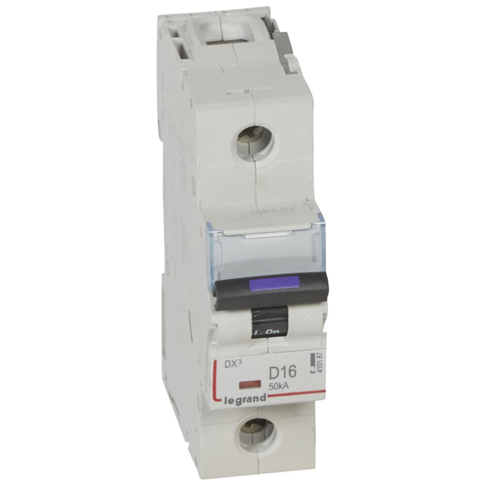 Interruptor automático 1P 50kA curva D DX3 410187 Legrand — Legrand