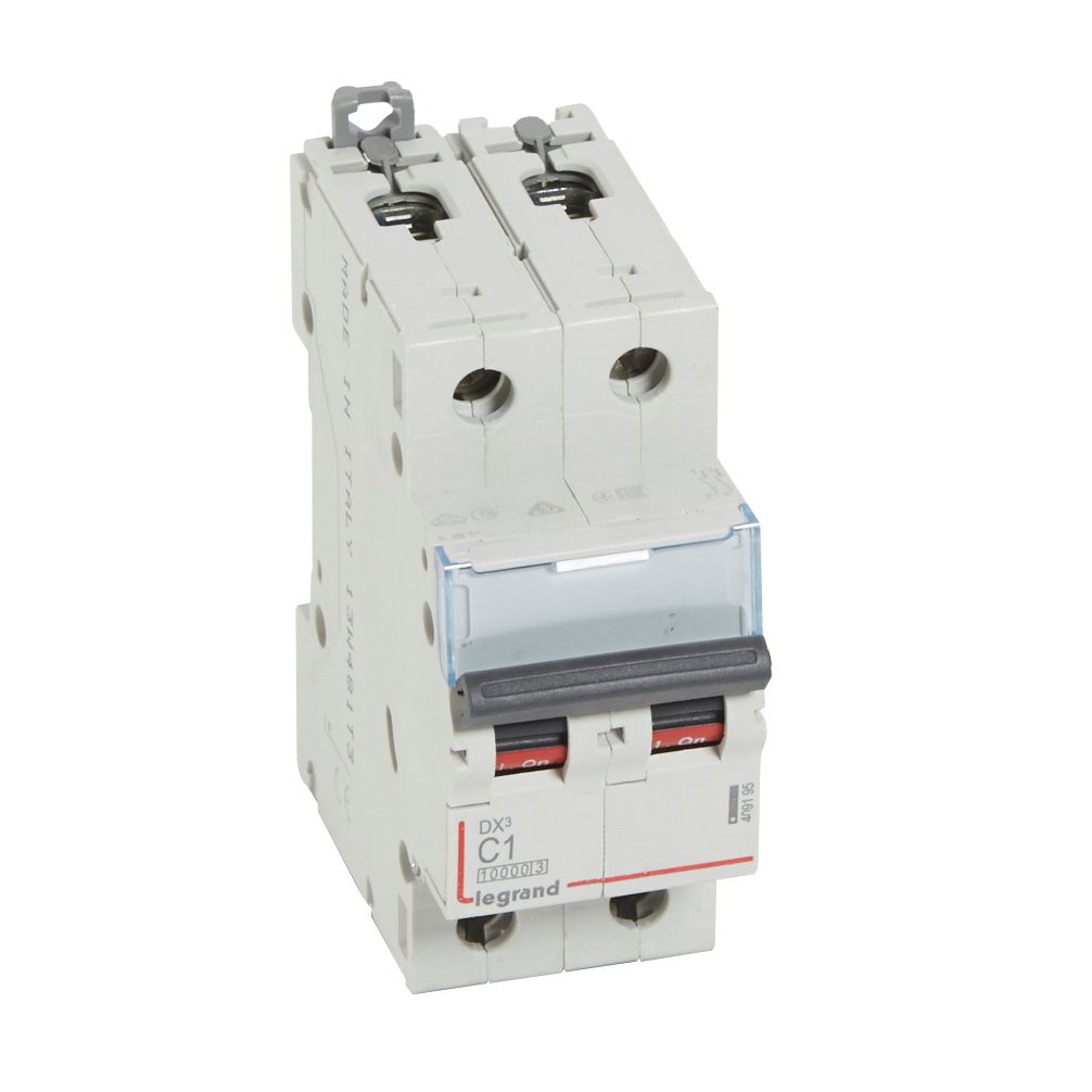 Interruptor automático 2P 16kA curva C DX3 409195 Legrand — Legrand