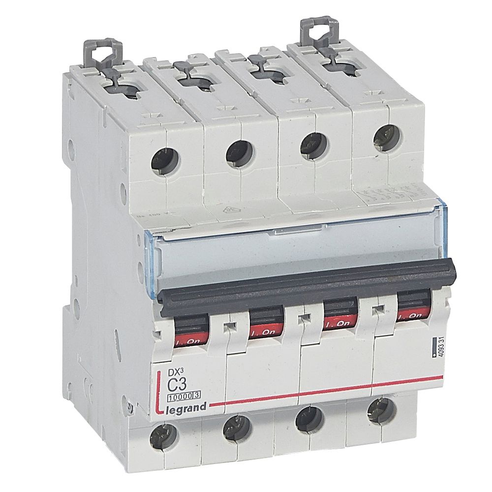 Interruptor automático 4x3A 16kA curva C 409331 Legrand — Legrand