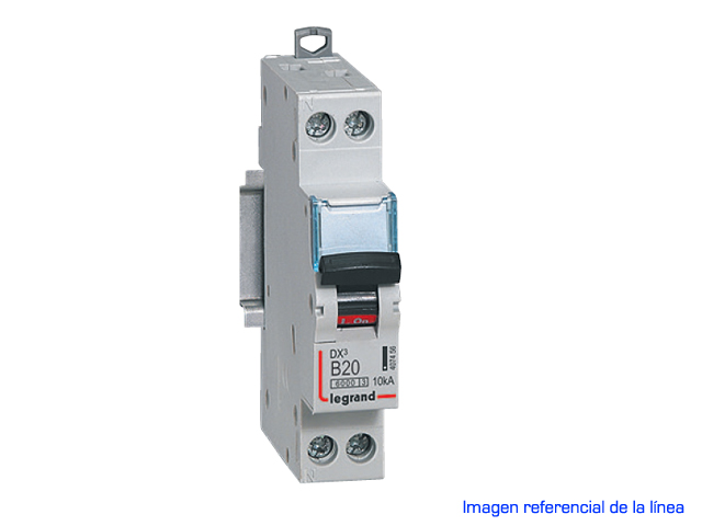 Interruptor automático 1P 10kA curva B DX3 407476 Legrand — Legrand