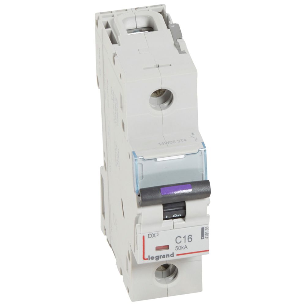 Interruptor automático 1P 50kA curva C DX3 410135 Legrand — Legrand