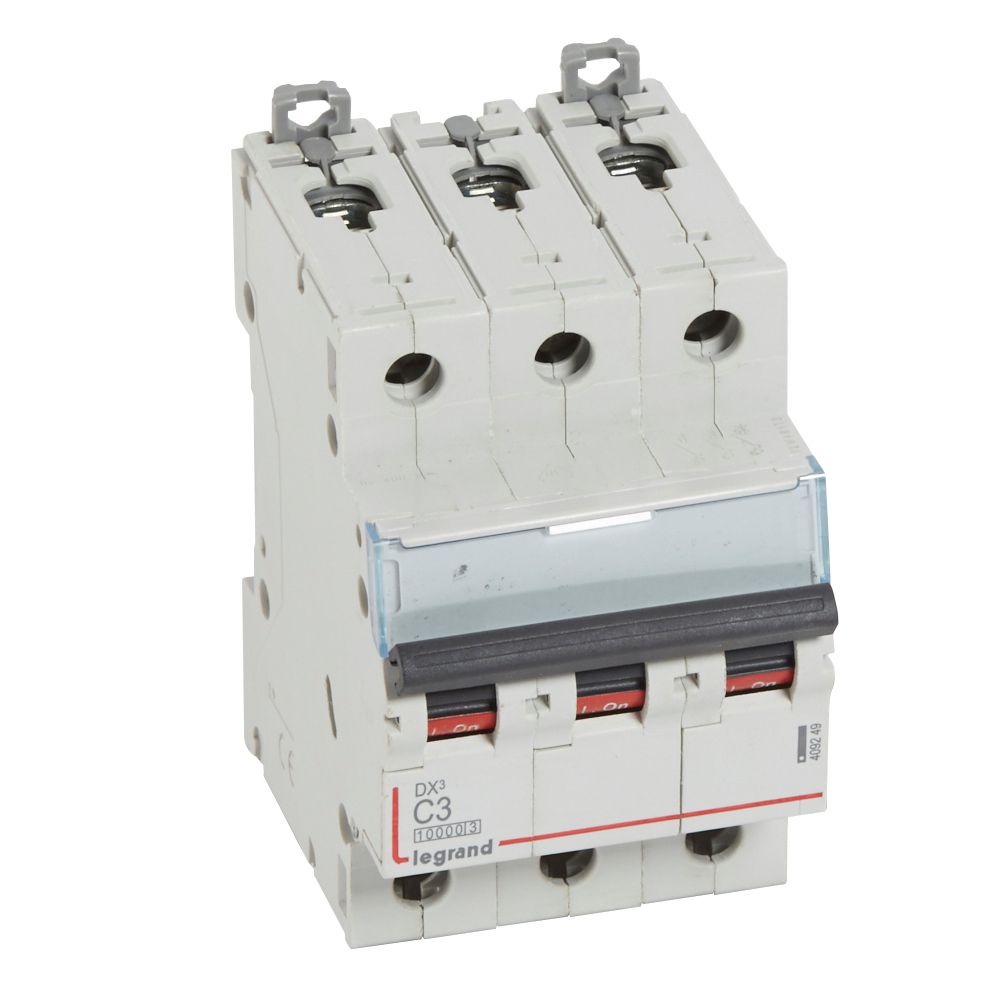 Interruptor automático 3P 16kA curva C DX3 409249 Legrand — Legrand