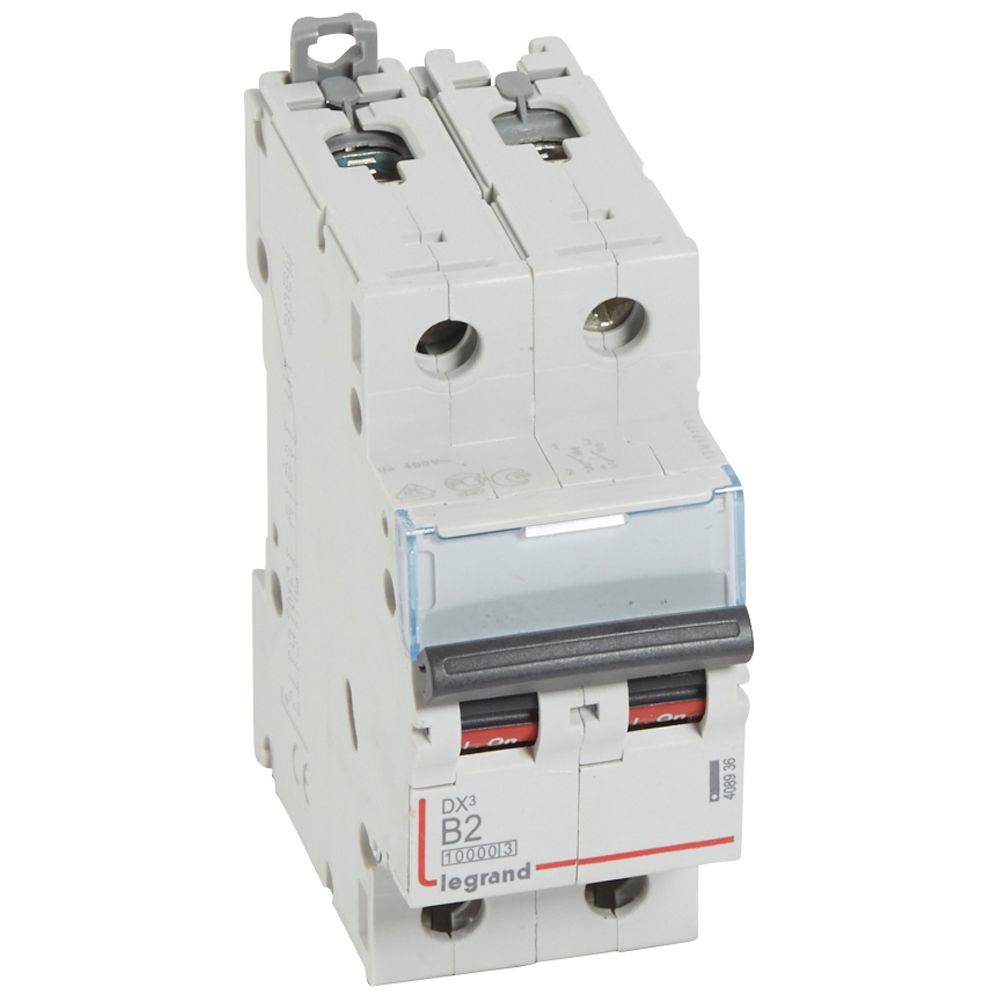 Interruptor automático 2P 16kA curva B DX3 408936 Legrand — Legrand