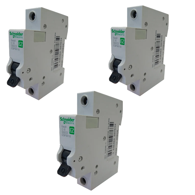 Interruptor automático 1x10A 6kA curva C 5611059 Schneider — Schneider