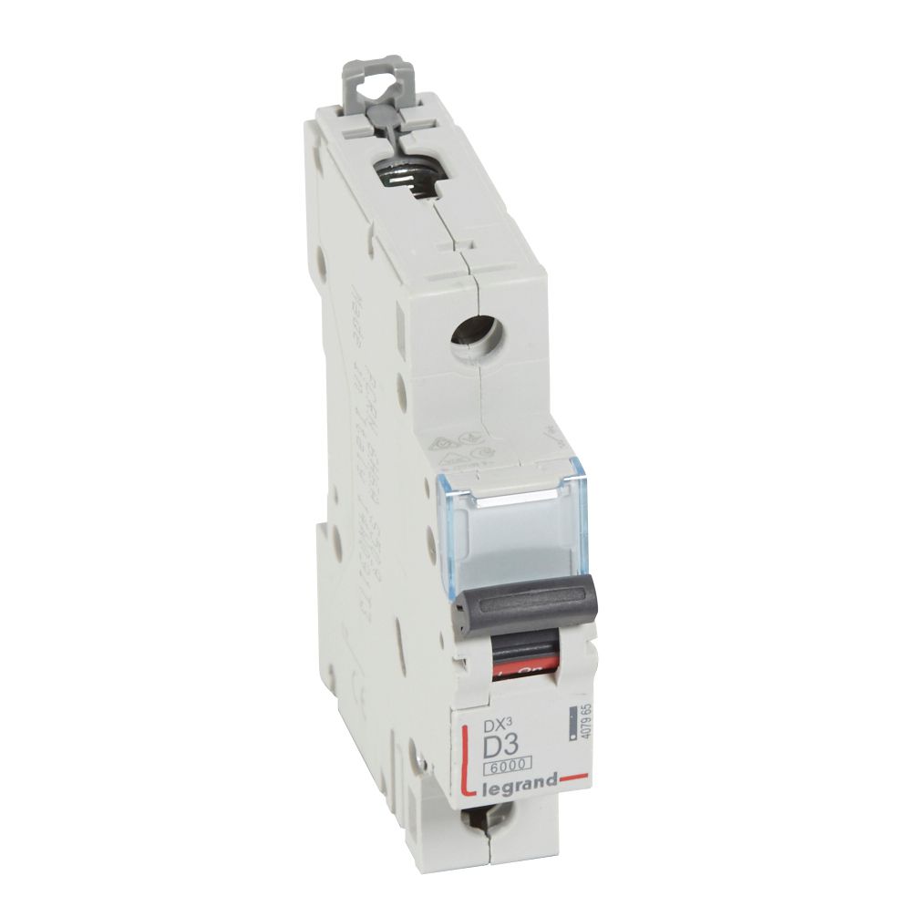 Interruptor automático 1P 10kA curva D DX3 407965 Legrand — Legrand