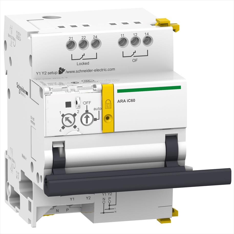 Mando Motorizado Ara 2P 4 Program 230V A9C70132 — Schneider Electric — Schneider Electric