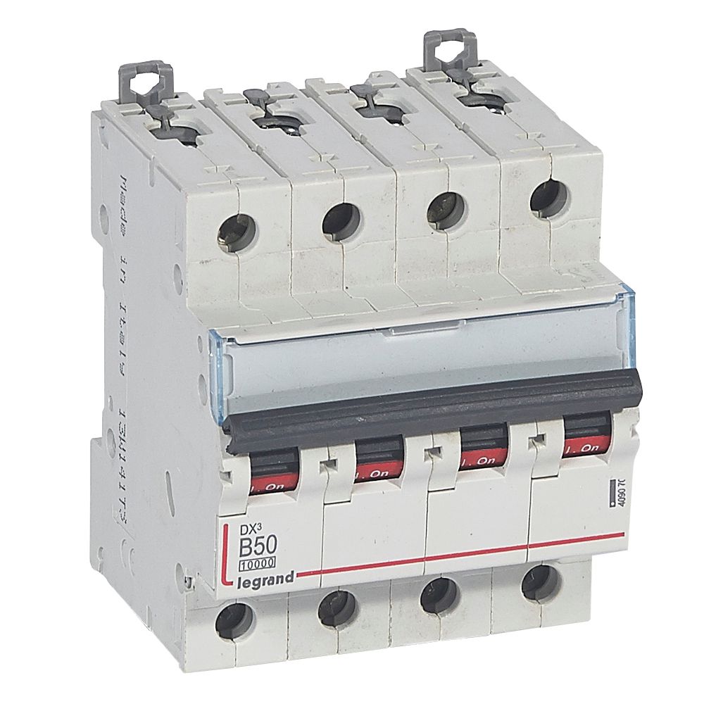 Interruptor automático 4P 16kA curva B DX3 409070 Legrand — Legrand