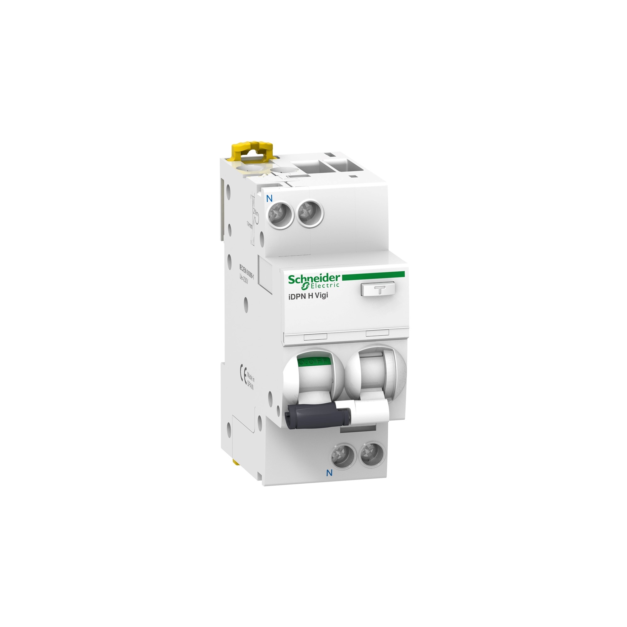 Interruptor Diferencial Termomagnetico Dpn Vigi 1P + N 25A 300mA Clase a A9D47625 — Schneider Electric — Schneider Electric