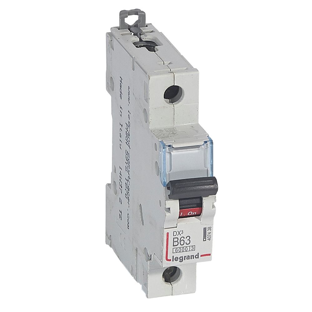 Interruptor automático 1P 10kA curva B DX3 407438 Legrand — Legrand