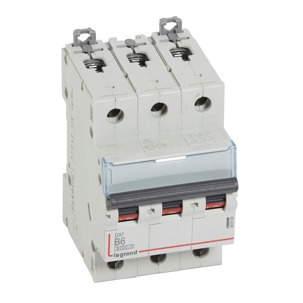 Interruptor automático 3P 10kA curva B DX3 407558 Legrand — Legrand