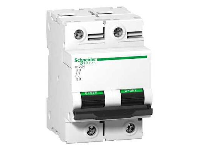 Interruptor automático 2x125A A9N18459 Schneider — Schneider