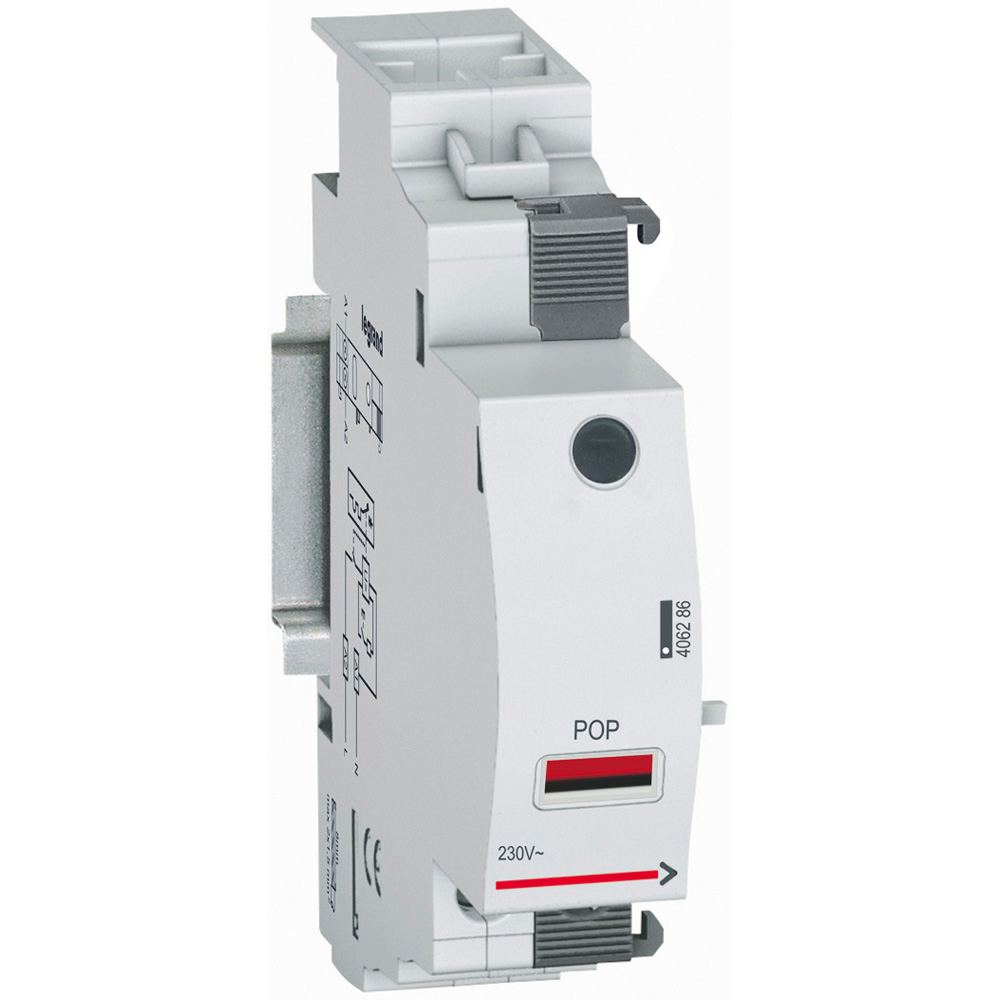 Protección Contra Sobretensiones (Pop) DX3 Aux Pop 230V 1 Mod 406286 — Legrand — Legrand