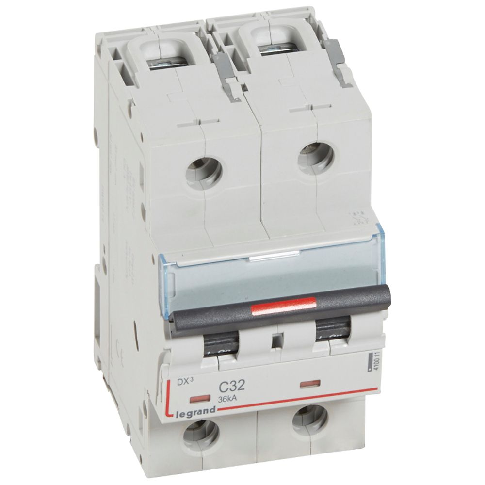Interruptor automático 2P 36kA curva C DX3 410011 Legrand — Legrand