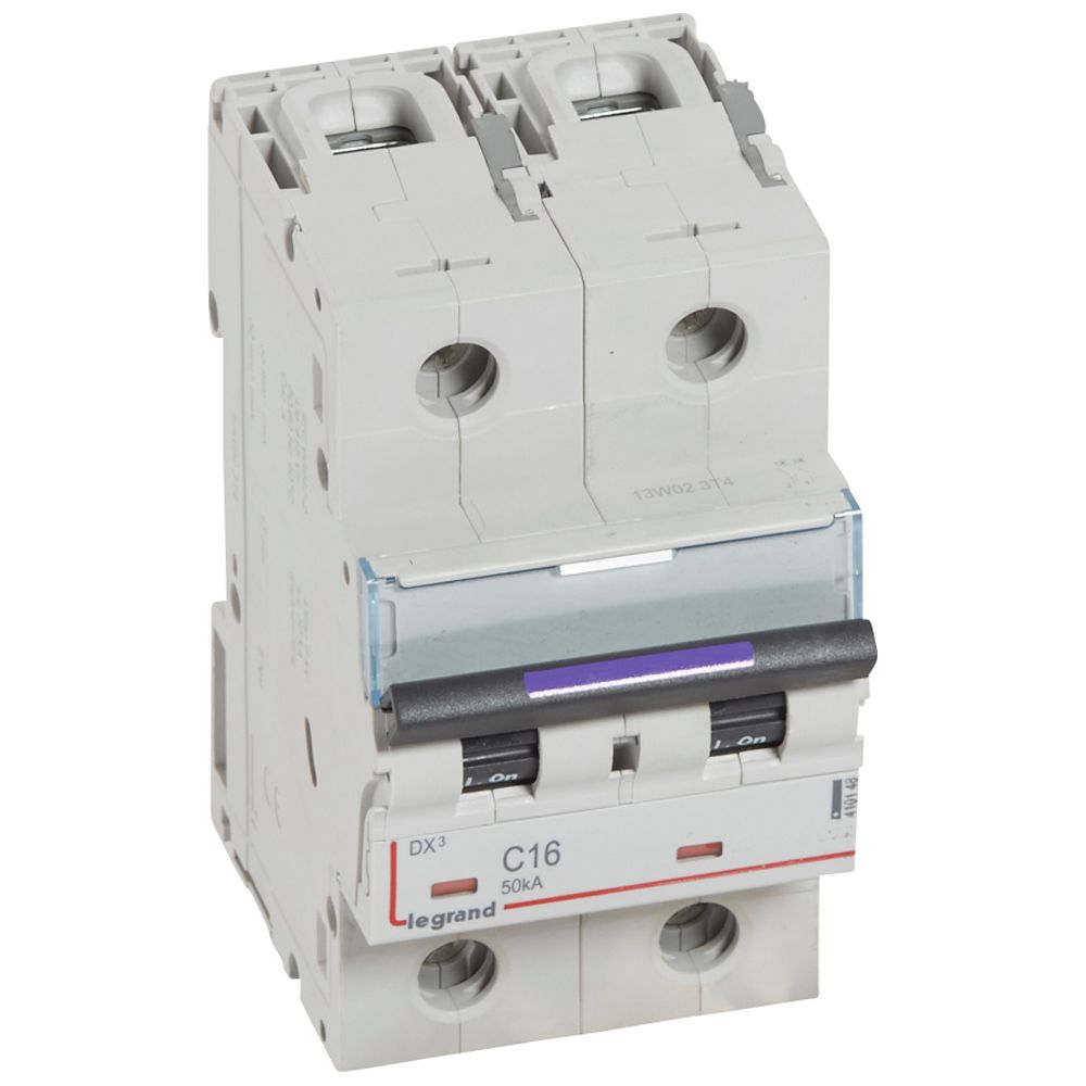 Interruptor automático 2P 50kA curva C DX3 410148 Legrand — Legrand