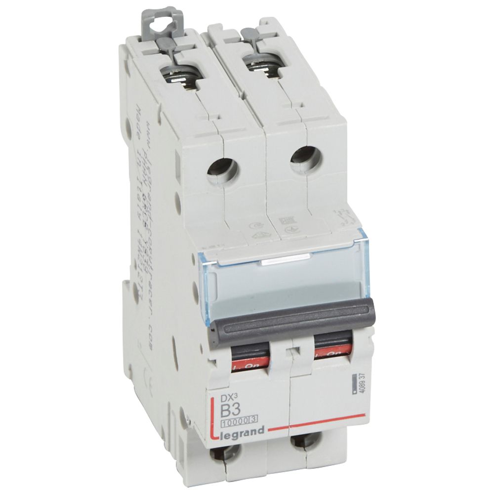 Interruptor automático 2P 16kA curva B DX3 408937 Legrand — Legrand