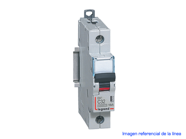 Interruptor automático 1P 16kA curva C DX3 409110 Legrand — Legrand