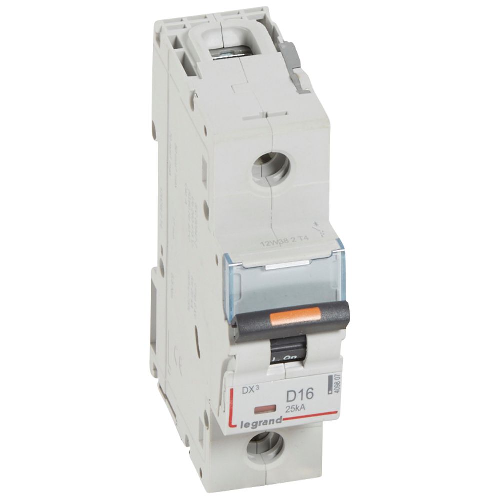 Interruptor automático 1P 25kA curva D DX3 409807 Legrand — Legrand